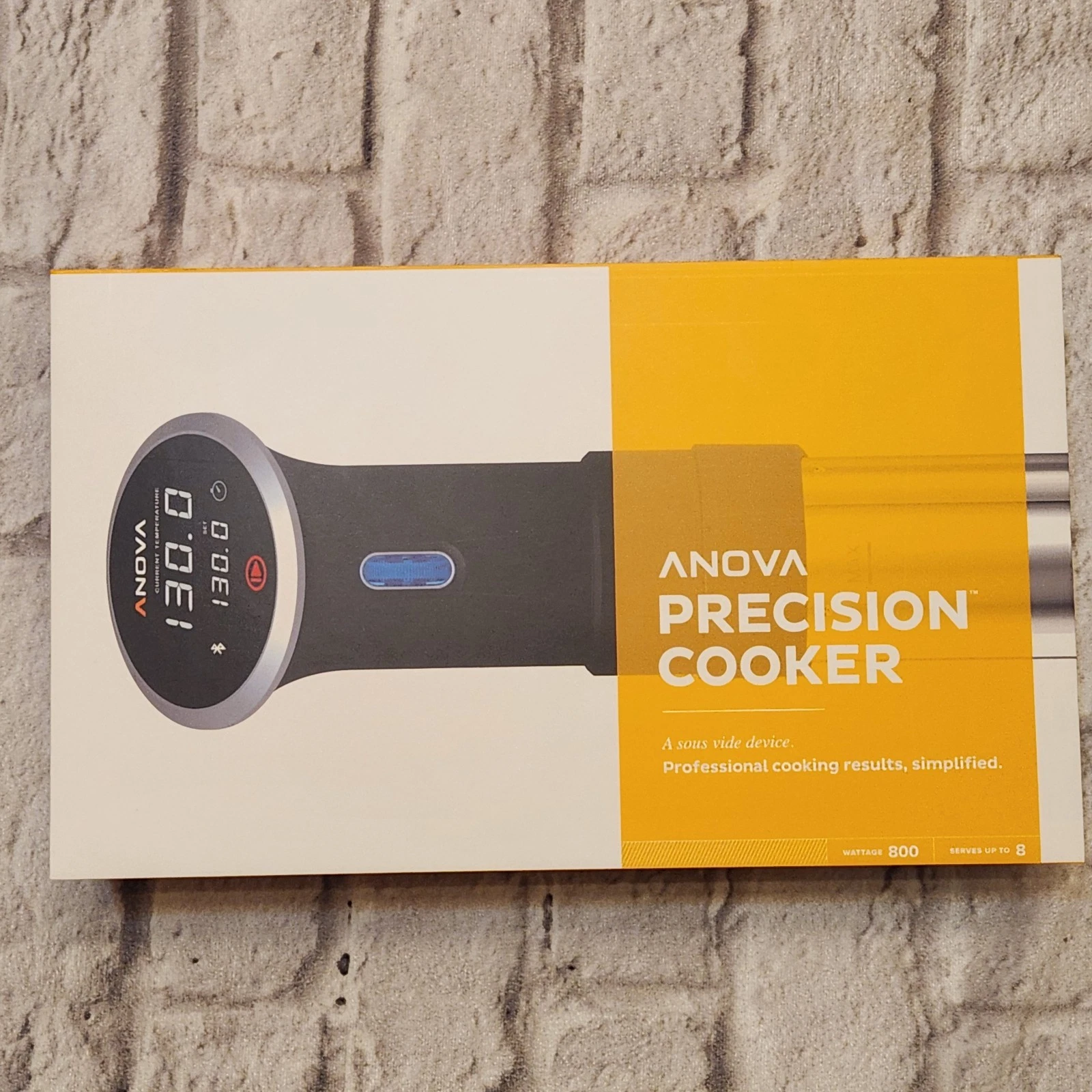 Anova A2.2 Sous Vide Precision Cooker Culinary Black, 800W with Bluetooth
Opens in a new window or t