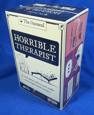 Horrible Therapist Extra Horrible Edition  Explicit 17+ Adult Card Game NIght