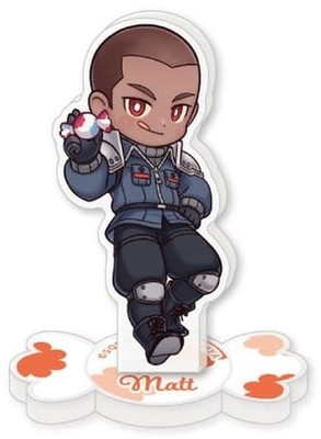 Final Fantasy VII Ever Crisis x Peko & Poko Mini Acrylic Stand/Panel (Matte Wiza