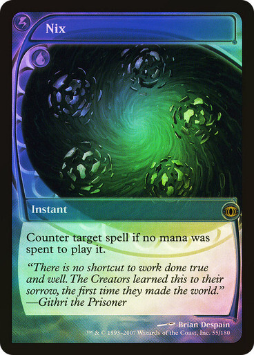 Magic The Gathering MTG NIX FOIL Future Sight NM Near Mint | eBay