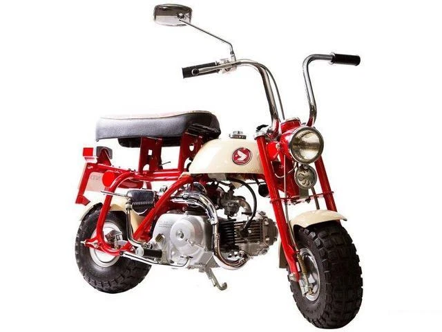 Tanque de gasolina rígido para Honda Mini Trail Monkey Z50 Z50A 1969 Z 50 M 1967 Foto 2 de 4