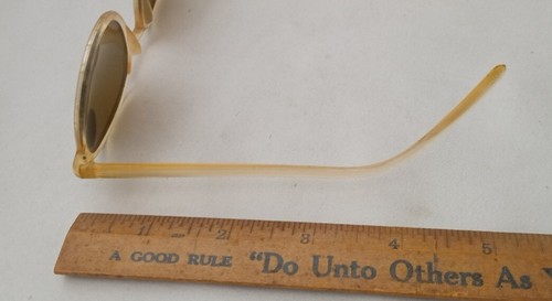 Occhiali da sole nuovi vintage Willson made in USA anni 50 crookes celluloide traslucida? - Foto 4 di 9