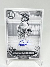 2022 Topps Gypsy Queen Black & White /50 Deivi Garcia #GQA-DG Auto