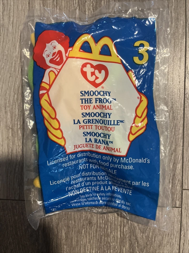 Lote 3 Vintage 1999 McDonald’s TY Beanie Baby, Selado. Fotos de leitura e veja #8, #3, #5 - Imagem 2 de 4