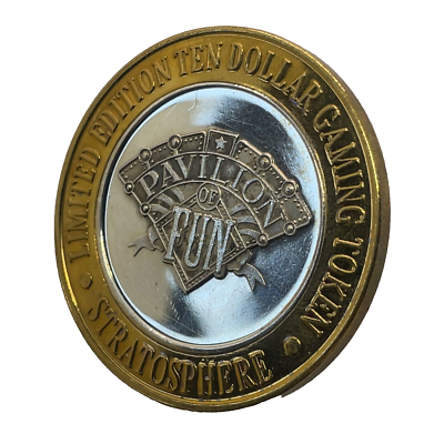1996 Stratosphere-Pavilion of Fun $10 Limited Edition Gaming Token