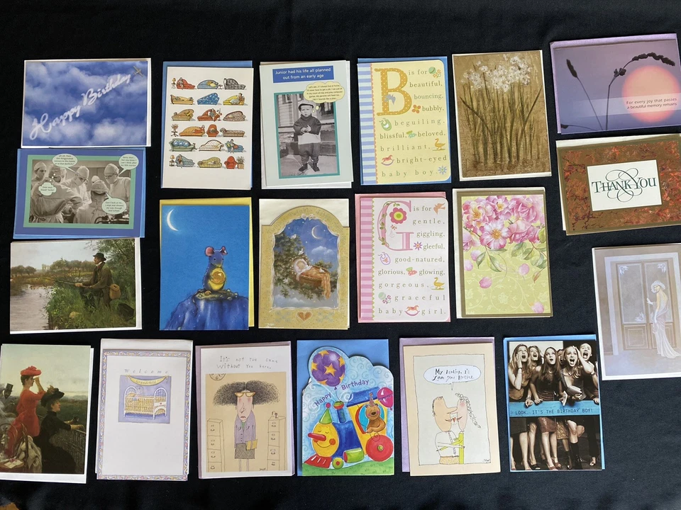 Close Out Sale! 20 Variety Of Occasions Marcel Schurman Greeting Cards