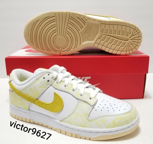 Nike Dunk Low OG Yellow Strike DM9467 700 Womens Size 7.5 = Mens Size 6