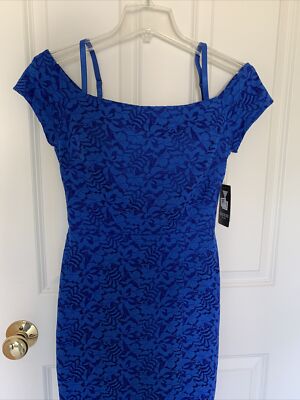 farm rio blue lace garden midi dress Farm Rio Light Blue Embroidery Short Sleeve Midi Dress Light Blue / XL main image 1