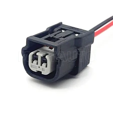 2-Way Ambient Air Temperature Sensor Connector Pigtail For Honda Accord Civic
