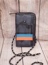 Orla Kiely - Coated Cotton Keeper Wallet Phonecase Crossbody Bag - Elephant Maze