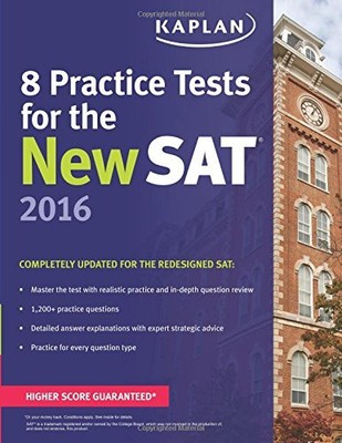Kaplan 8 Practice Tests for the New SAT (Kap..., Kaplan
