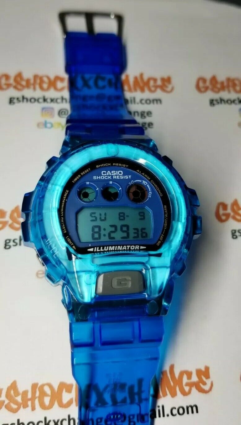 G Shock Dw 6900 Mm 2jf Blue Limited Casio Watch For Sale Online Ebay