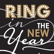 Boston International - Ring In The New Year Cocktail Napkins - C004800
