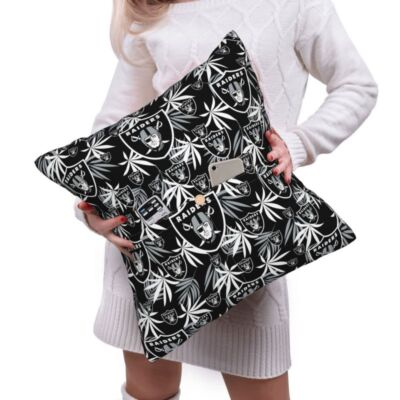Officially Licensed NFL Las Vegas Raiders Home State Duck Décor Pillow