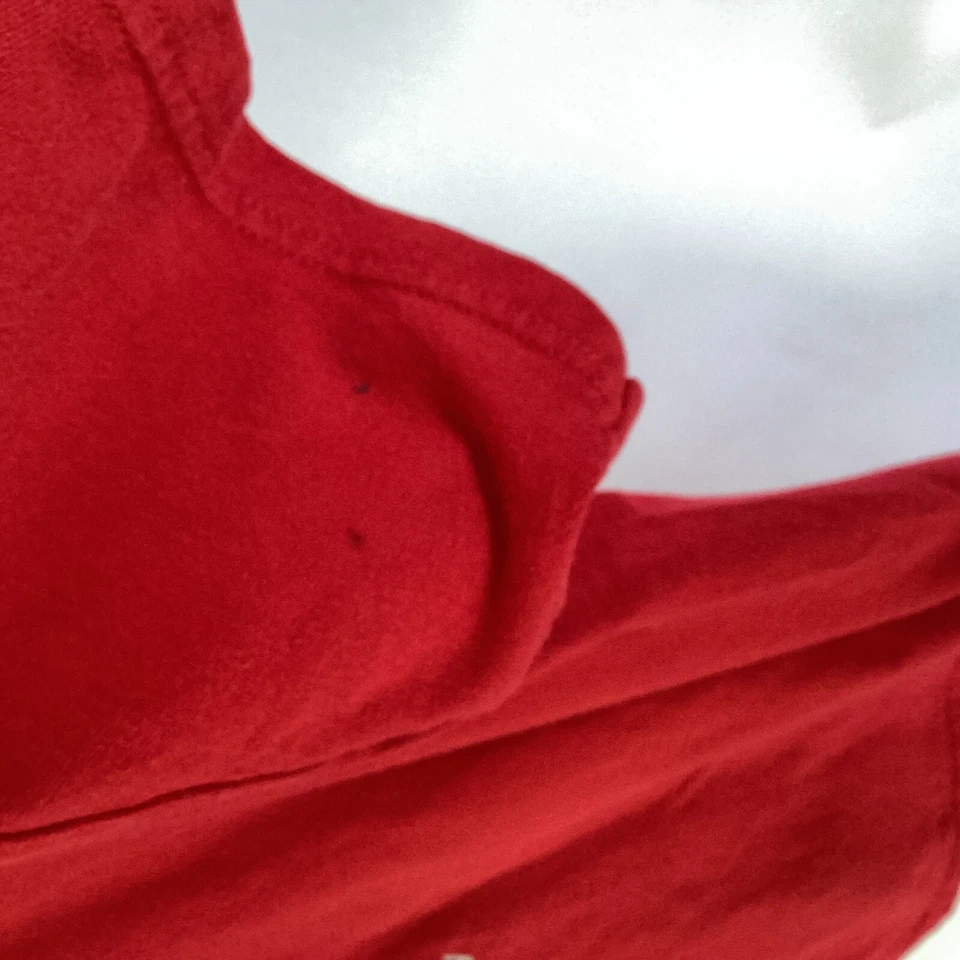 Camiseta Para Hombre Med Manga Corta Roja WESC Superlative Conspiracy Foto 3 de 4