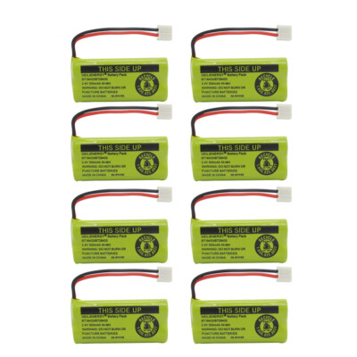 New 8pcs 3A AAAX2 2.4V Ni-MH Phone Battery for Uniden BT18433 BT184342 BT284342