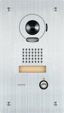 Aiphone IS-DVF Intercom Video Door Station, Flush Mount Stainless Steel