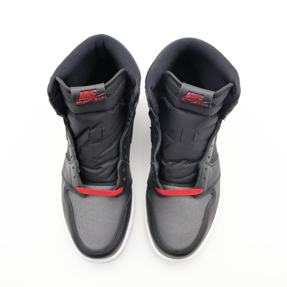 AIR JORDAN 1 “Black Satin” 28cm Air jordan 1 black satin top