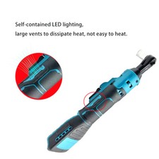 For Makita 18V Battery Cordless Ratchet Wrench 3/8 inch Screwdriver Nut Gun Body