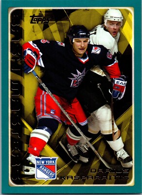 2003-04 Topps- ''BASH MASTERS'' #279 Darius Kasparaitis New York Rangers