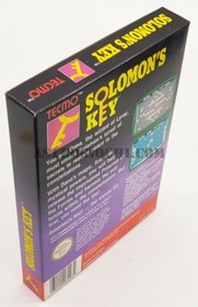 NES NINTENDO GIG SOLOMON KEY GAME VINTAGE 1991 NEW IN BEAUTIFUL BOX MATTEL ITA