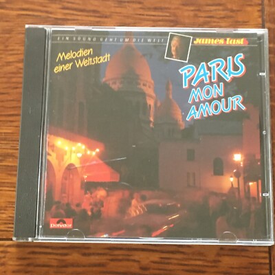 James Last CD Paris, Mon Amour import NM full silver center