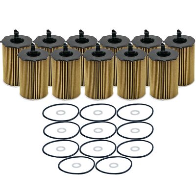 Wix Set of 11 Engine Motor Oil Filters For Hyundai Kia V6 StdAsp GAS