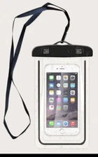 Waterproof Cell Phone Case Floating Dry Bag Case Cover For All Phones Black