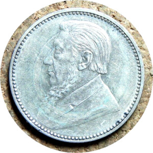 elf ZAR South Africa 6 Pence 1897 Silver   Boer Wars   697