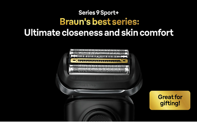 Braun series9sport + 930cc ほぼ未使用 Braun Series 9 Sport Shaver