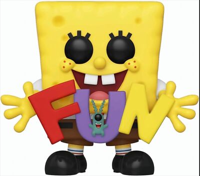 Funko Pop   Spongebob Squarepants   Spongebob mit Plankton F.U.N