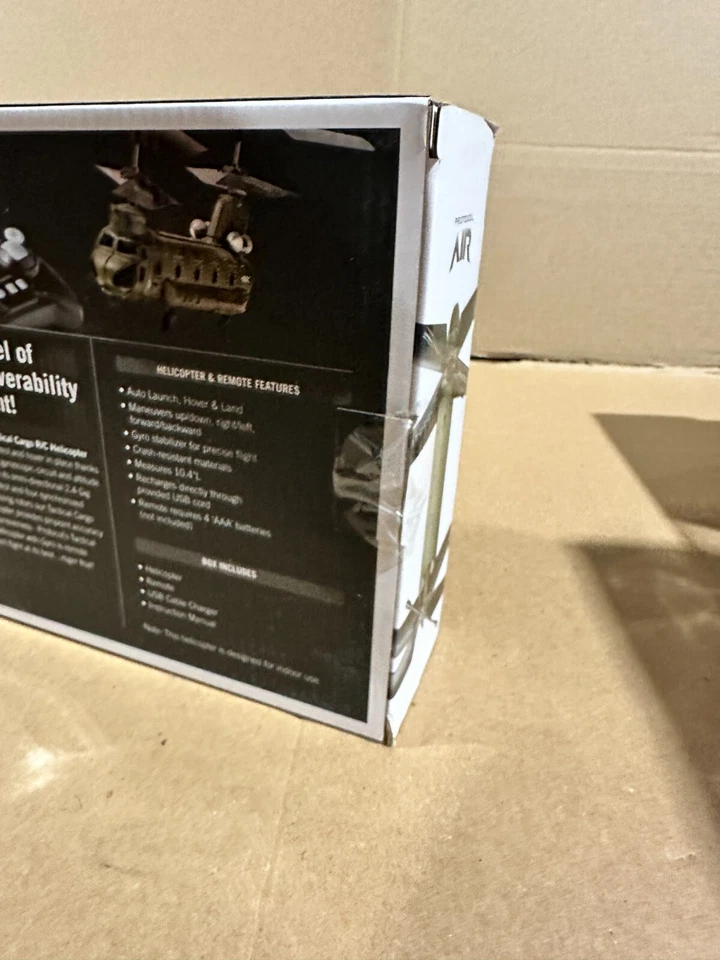 PROTOCOL Tactical Cargo Chinook RC Helicopter Drone with Gyro Stabilizer - Image 3 of 4