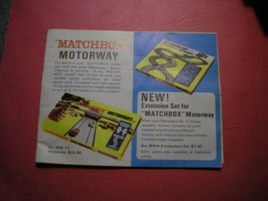 1960 matchbox catalog