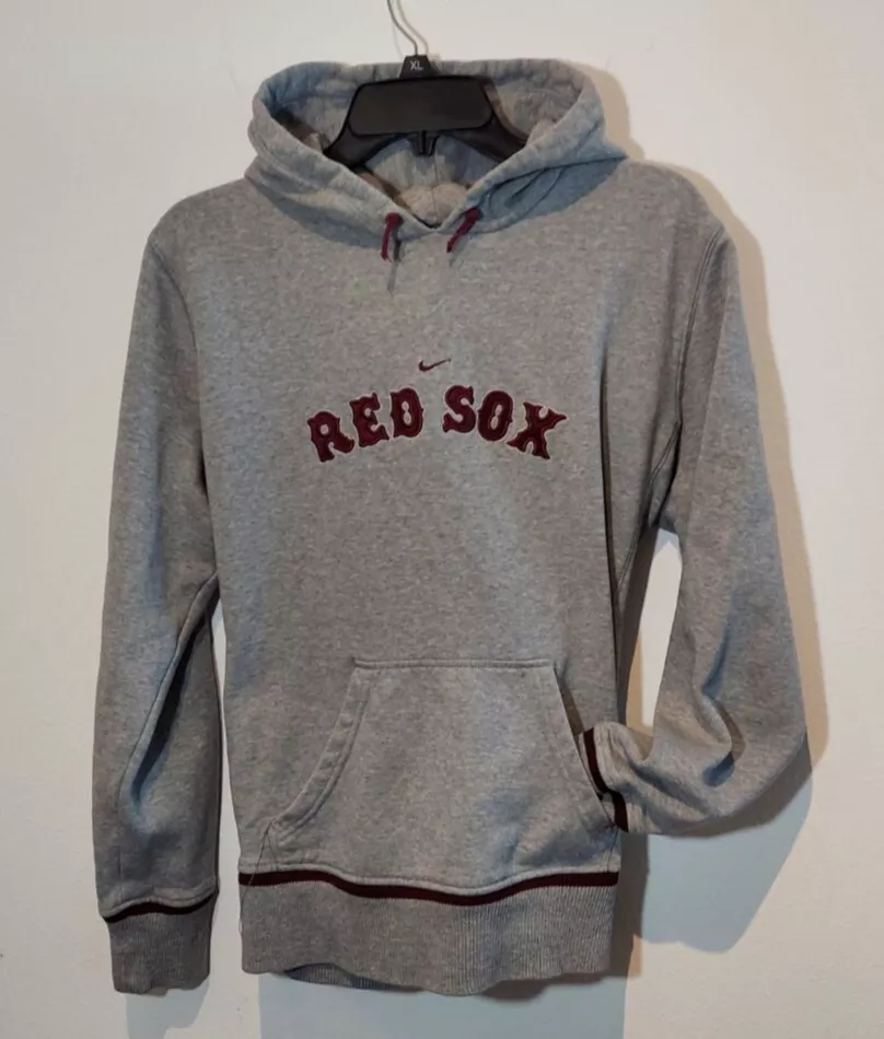 Nike Team Boston Red Sox Youth Teens Hoodie XL Pull Over Genuine