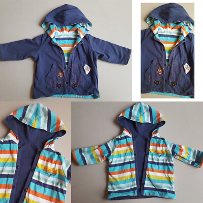 Catimini Cardigan Strickjacke Jäckchen Junge Gr. 68 6 Monate