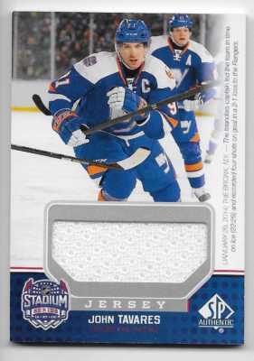 14/15 SP GAME USED STADIUM SERIES JERSEY Hockey (#SSAG-SSTH) U-Pick From List
