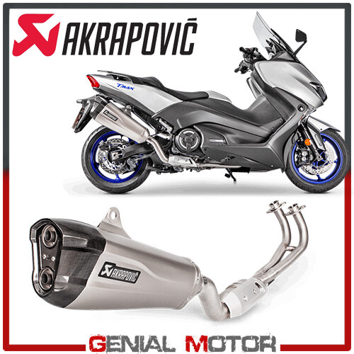 Full System Exhaust Titanium Akrapovic Racing Line YAMAHA T-MAX 500 2017 \u003e  2019 | eBay
