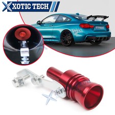 For Bmw E90 Aluminum Turbo Sound Whistle Muffler Accessories Red Pipe Exhaust Xl For Bmw E90 Aluminum Turbo Sound Whistle Muffler Accessories Red Pipe Exhaust Xl