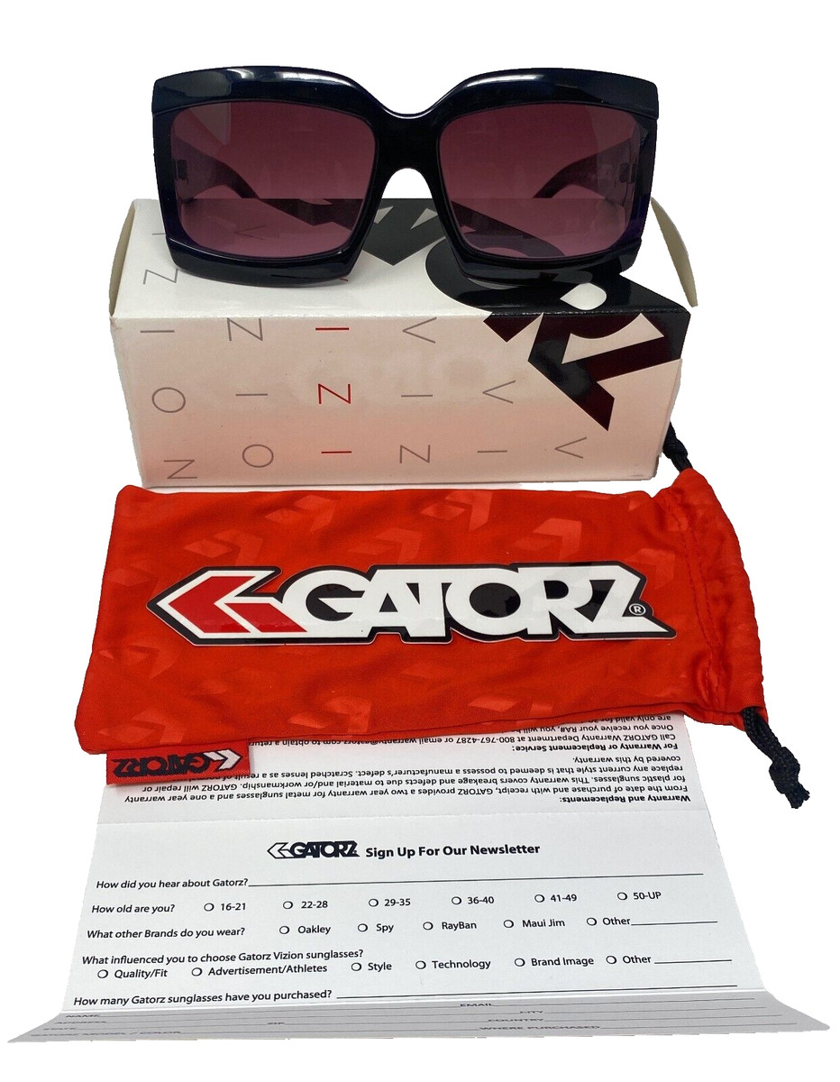 Gatorz EMIBKP05F_BKP Ladies Purple Black Eyewear In Box New old stock - Main Image