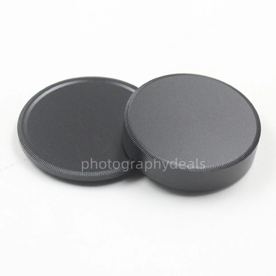 39mm Black Metal Lens Rear Cover Camera Body Cap Protector for M39 Screw Mount - Image 4 of 4
