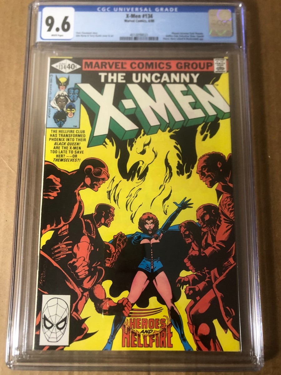 Xmen 134 CGC 9.6 comic book X-men Dark Phoenix Stranger Things