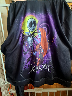 Nightmare Before Christmas Jack and Sally Hoodie. 4x new without tag. Never worn