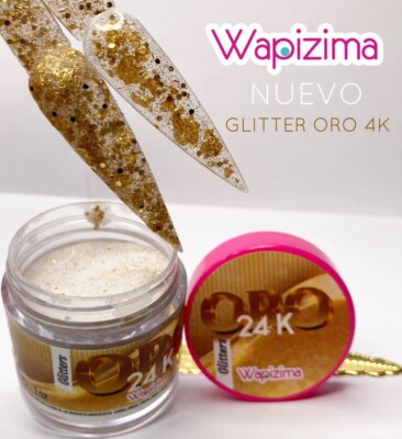 wapizima 24k Gold Flakes With Acrylic