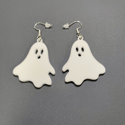 Halloween Geist Ohrringe Geist Party Creolen Grusel Schmuck