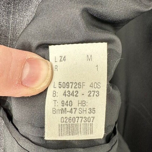 Lauren Ralph Lauren grau gestreifter Sport Mantel Blazer Jacke Gr. 40 S Karriere - Bild 4 von 7