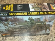 M21 Mortar Carrier Half-track US Bolt Action WWII Warlord Games Model New!