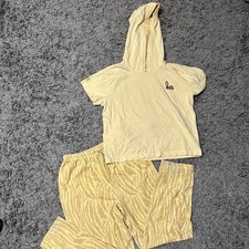 Vintage Disney Wine the Pooh Tigger Pajamas Set Size M