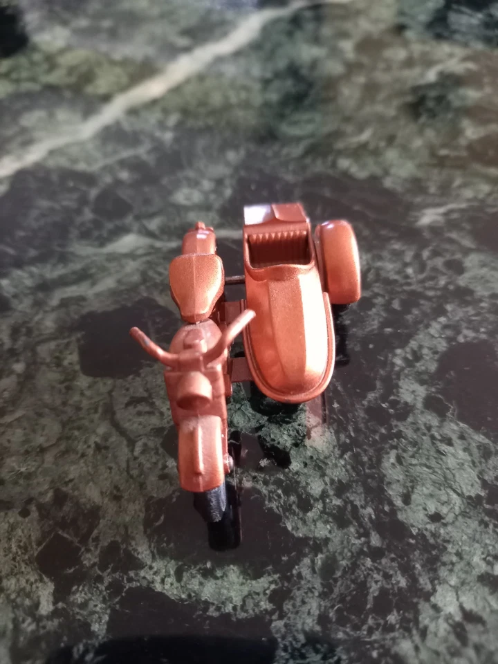 Matchbox Lesney Regular Wheels Harley Davidson Motorrad, Nr. 66, 1963 - Bild 4 von 4