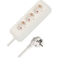 Brennenstuhl Eco-Line Steckdosenleiste 3-Fach, Weiß