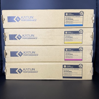 Kyocera TK-5217 Complete Set of 4 Colors KYCM Katun Compatible TASKalfa 406ci